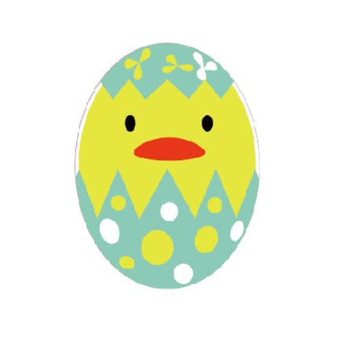 金久 POPシール イースター　ひよこEGG SK-882 1束（ご注文単位1束）【直送品】