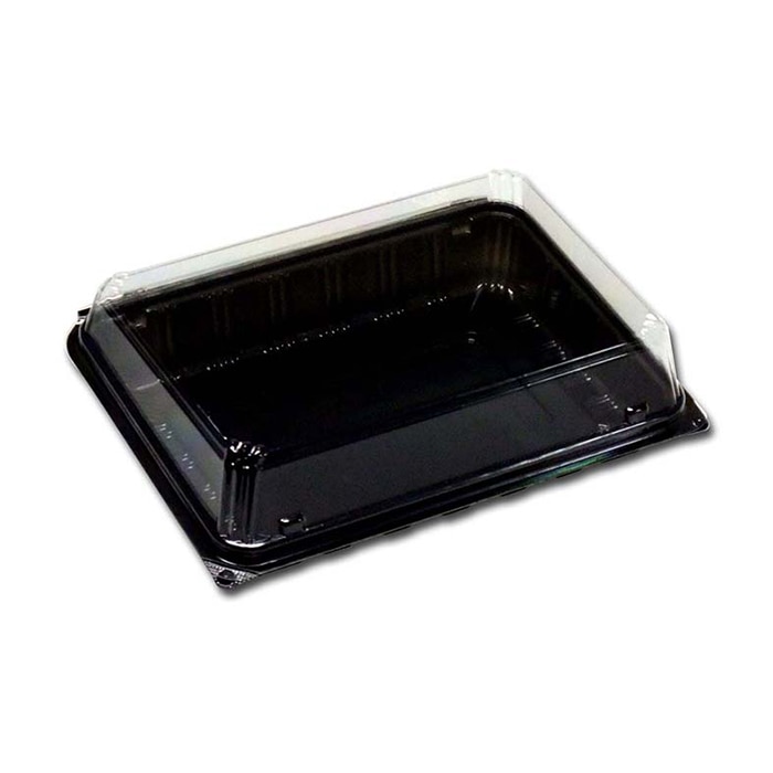デンカポリマー 嵌合フードパック OPSK17-12（45） 黒 50枚/袋（ご注文単位12袋）【直送品】