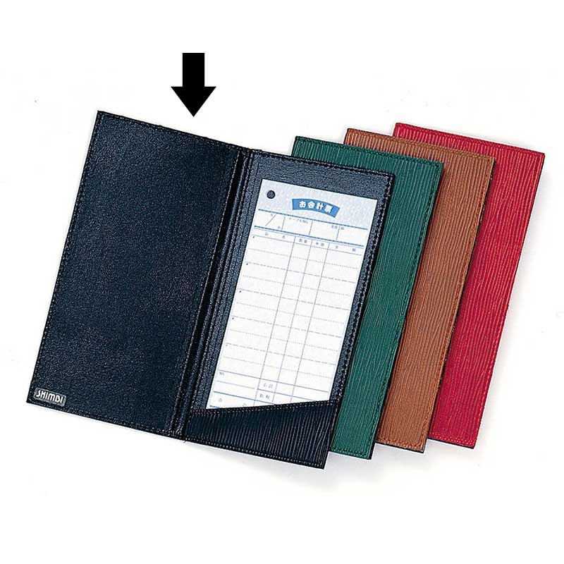 シンビ 伝票ホルダー 黒 MS-204 1冊（ご注文単位1冊）【直送品】