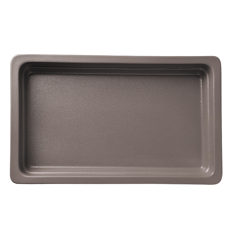 ミヤザキ食器 ラック ポーセレン ガストロノームパン 角型 深 1／1 チェスナッツブラウン RA1108GNCB 1個（ご注文単位1個）【直送品】