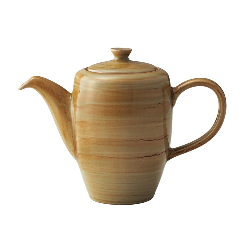ミヤザキ食器 ラック ポーセレン スポット コーヒーポット クリーム RA01006SPCR 1個（ご注文単位4個）【直送品】