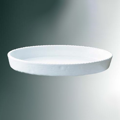 ロイヤル 小判 グラタン皿 NO.200 28cm ホワイト 1個(ご注文単位1個)【直送品】