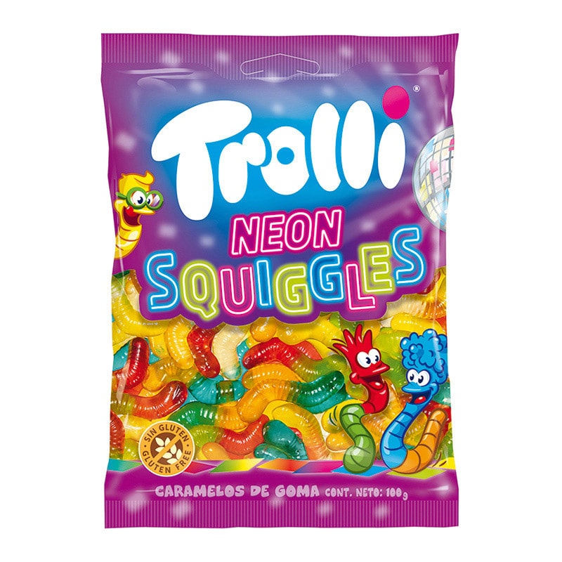 グミ　トローリ 100g ネオンスクイーグルス 1個※軽（ご注文単位120個）【直送品】
